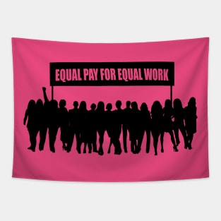 International Women's Day-Equal pay for equal work Tapestry