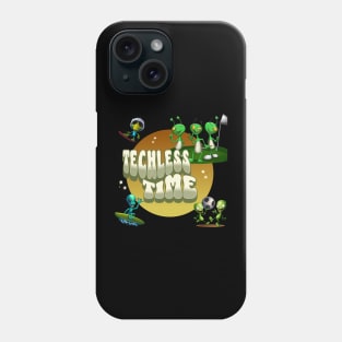 Techless Time Alien TShirt Phone Case