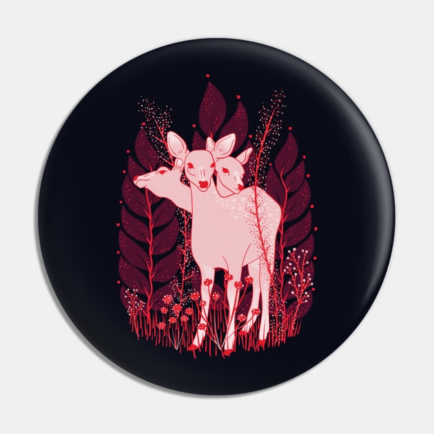 Forest Spirit - Doe Pin by The3rdMeow