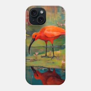 Jungle Vibes - Red Ibis Phone Case