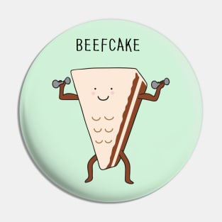 beefcake Pin