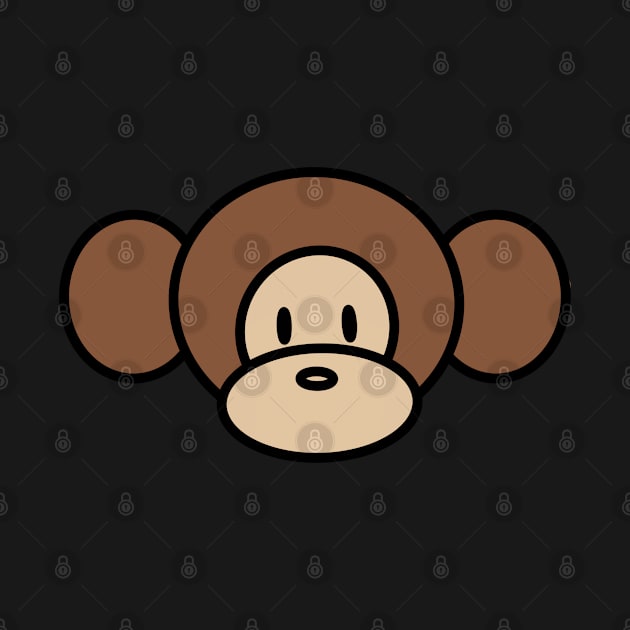 Random Doodles - Monkey by Random Doodles Store