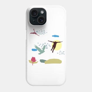 Learn to fly Phone Case