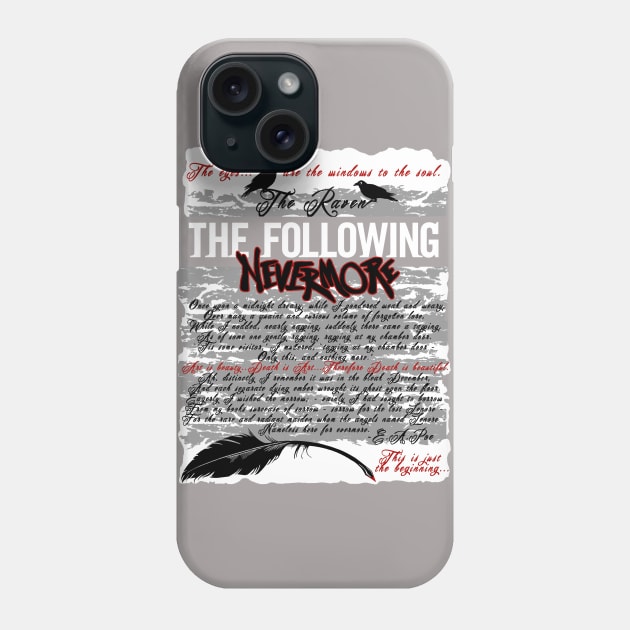 Nevermore Phone Case by OfficeInk