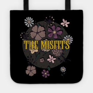 Aesthetic Misfits Proud Name Flowers Retro Styles Tote