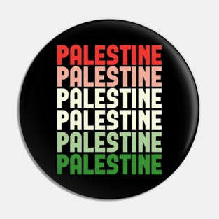 Free Palestine Pin