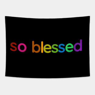 Blessed Up Kaleidoscope Tapestry