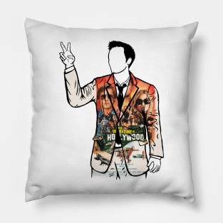 Quentin Tarantino, director of Once Upon a time in Hollywood Pillow