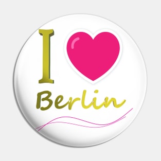 Famous cities in the world - Berlin Pin