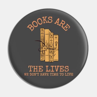 Avid Reader Reading Book Lover Book Club Pin