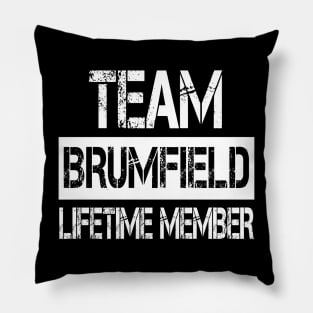 Brumfield Name - Team Brumfield Lifetime Member Pillow