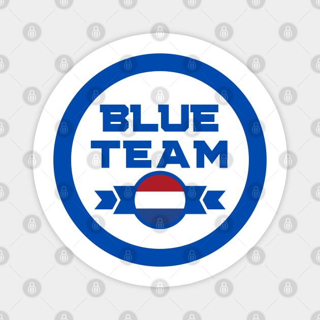 Cybersecurity Blue Team Netherlands Gamification Badge CTF Magnet by FSEstyle