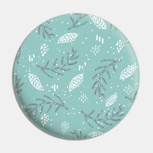 Winter Pattern Pin