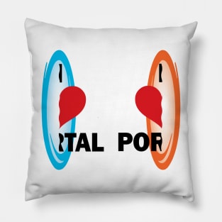I love Portal! Pillow