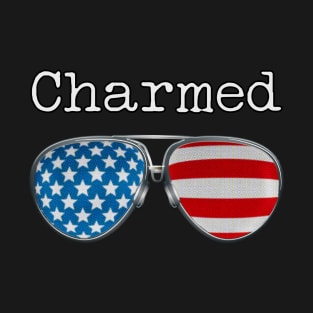 USA PILOT GLASSES CHARMED T-Shirt