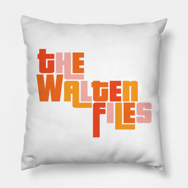 The Walten Files Pillow by Perpetual Brunch