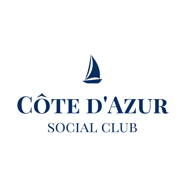 Côte d'Azur Social Club French Gift by yourstruly