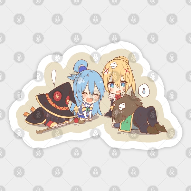 Chibi Kazuma - Konosuba - Konosuba - Sticker