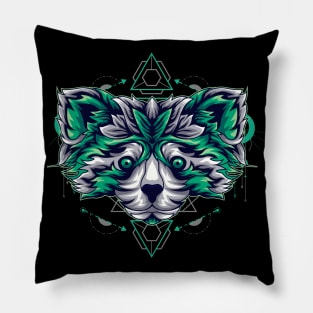 red panda gifts adult Pillow