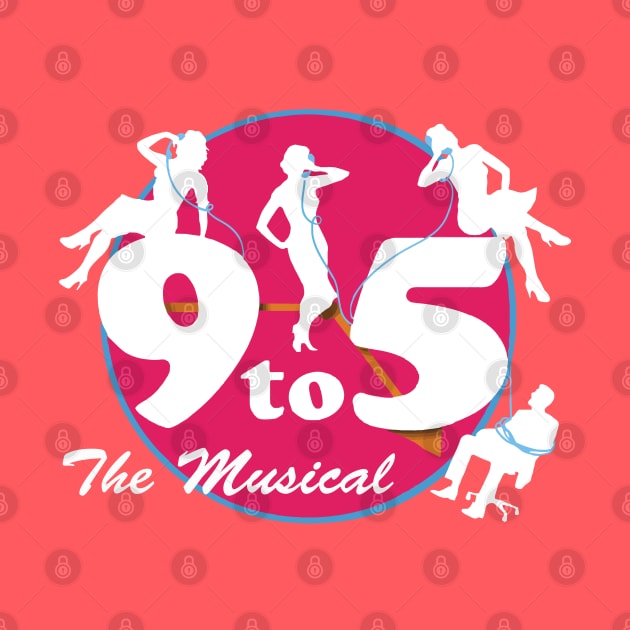 9 to 5 The Musical #1 (large front design) by MarinasingerDesigns