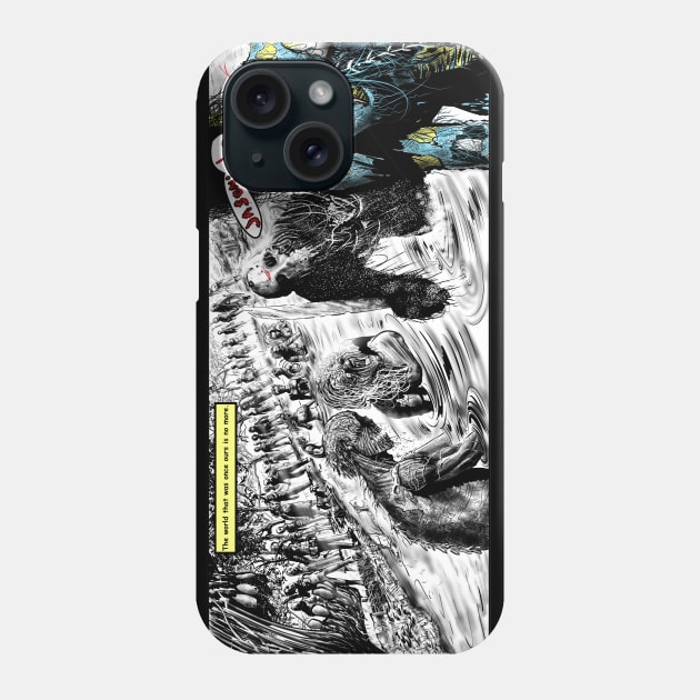 Jason and Mother vs Zombies Phone Case by DougSQ