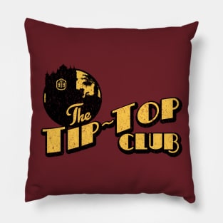 Tip Top Club Logo - Distressed Pillow