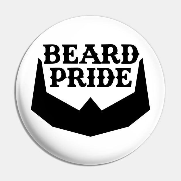 Beard Pride Pin by BRAVOMAXXX