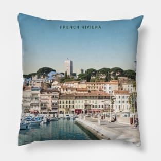 Visit Cannes Pillow