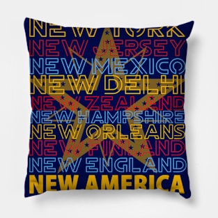 New America The Future Election Political Vote Pillow