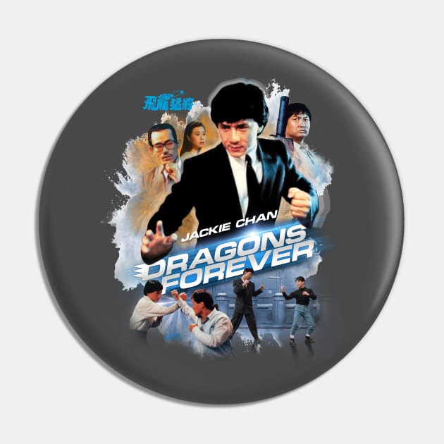 Jackie Chan: DRAGONS FOREVER (Black Tie) Pin by HKCinema