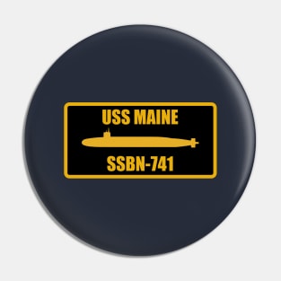 USS Maine (SSBN-741) Pin