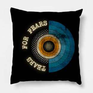 vintage tears Pillow