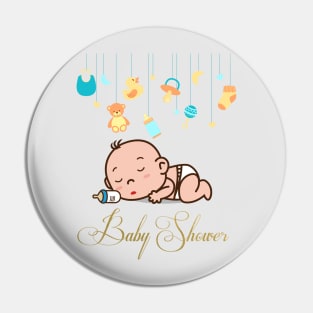 Baby shower Pin