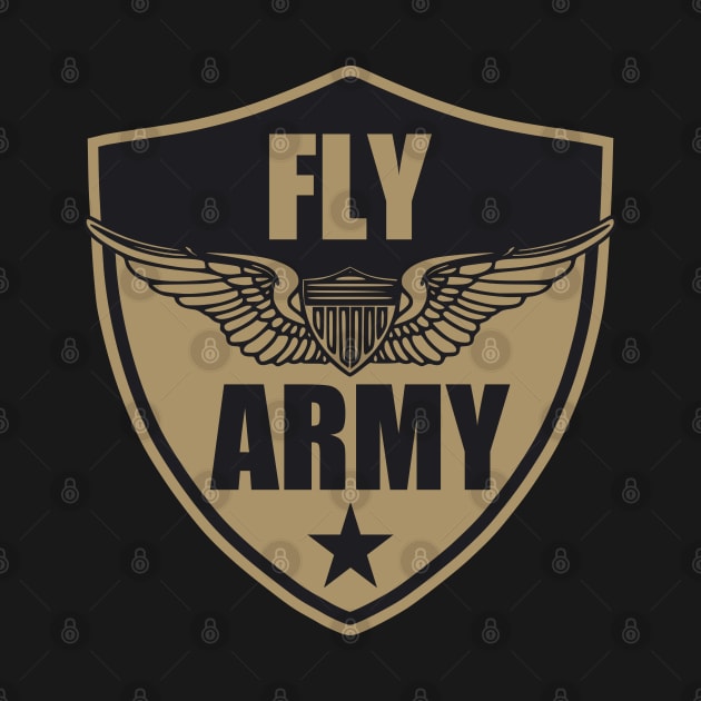 Army Aviation - Fly Army (Small logo) by TCP