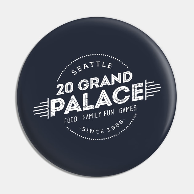 20 Grand Palace (aged look) Pin by MoviTees.com