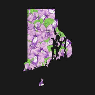 Rhode island in flowers T-Shirt