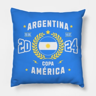 Argentina Copa America 2024 Fan Pillow