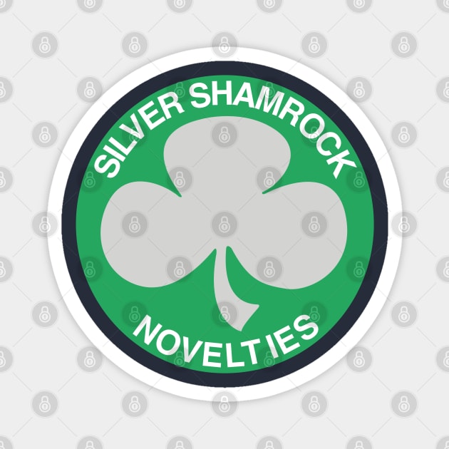 Silver Shamrock Novelties Magnet by JCD666