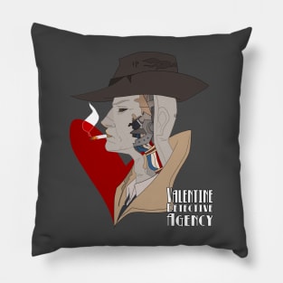 Valentine Detective Agency Pillow