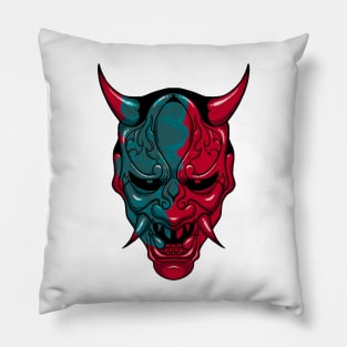 Japanese Demon Pillow