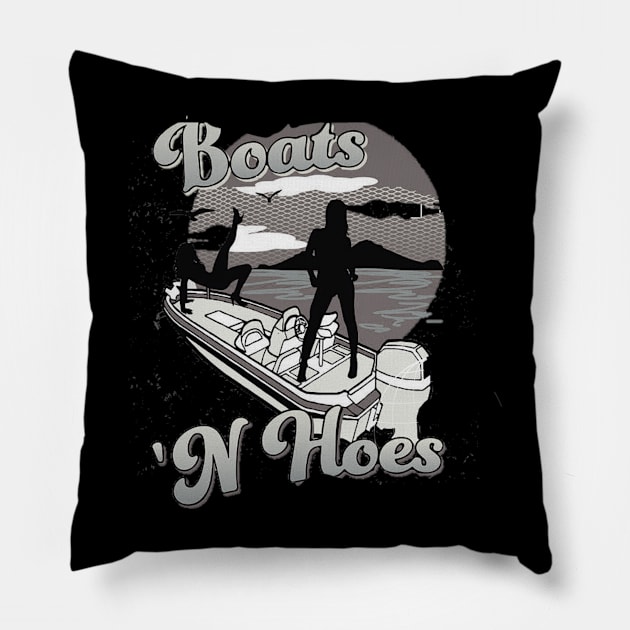 Boats n hoes song Pillow by Hi.Nawi