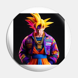 SSJ Goku drip Pin