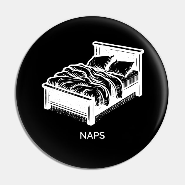 Naps Pin by ThesePrints