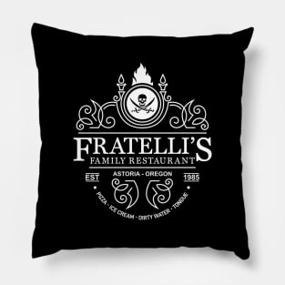 Fratelli's Family Restaurant, The Goonies, Vintage Pillow