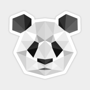 Geo Panda Magnet