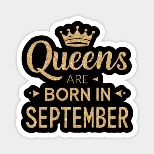 Queen Are Born In September Magnet