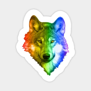 Wolf Pride - LGBTQIA+ Magnet