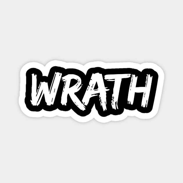 Wrath Magnet by Foxxy Merch