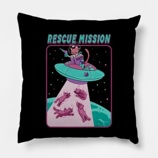 rescue mission Pillow