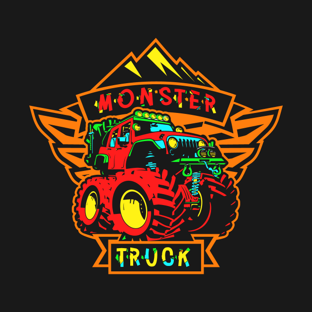 Monster Truck by black8elise